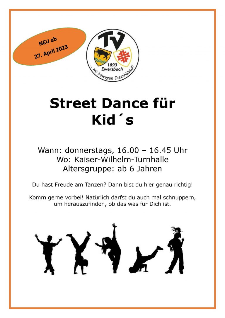 Read more about the article NEU: Street Dance für Kids